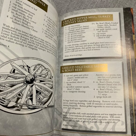 Vintage Boars Head Classic Recipes Cookbook 1991 Edition - Picture 7 of 8